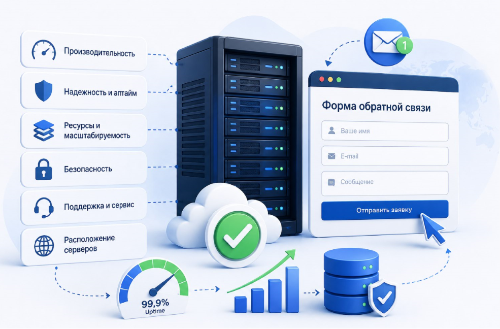 Digital студия Бюро Невозможного Москва | Как выбрать хостинг для сайта с большим количеством форм обратной связи и заявок
